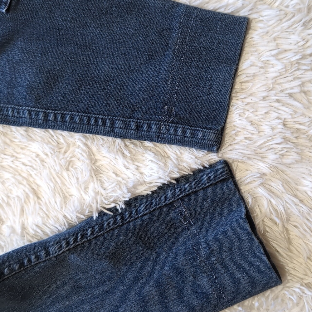 Y2K Vintage Steeds Riding Wear High Waist Stretch Denim Knee Patch Jeans - Picture 4 of 14